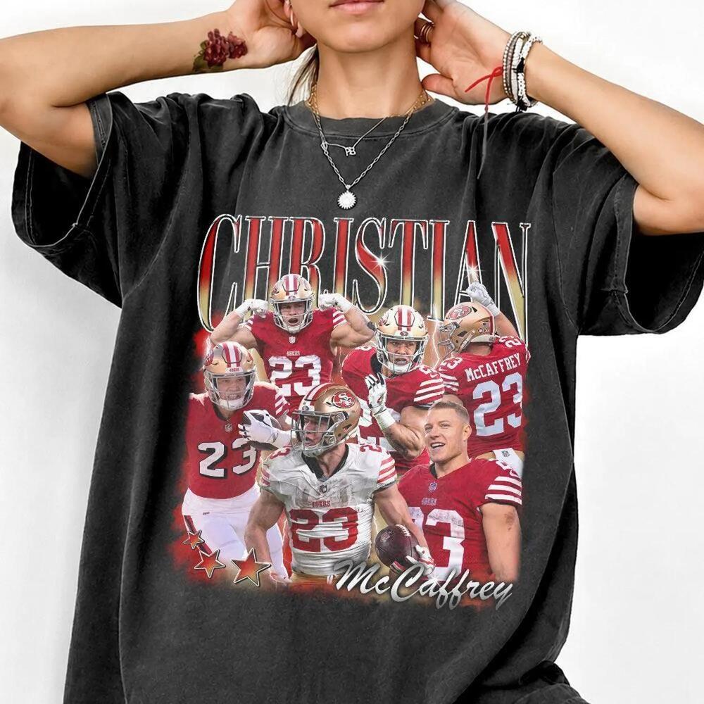Christian McCaffrey San Francisco Football Game Day Graphic Fan Gift Shirt